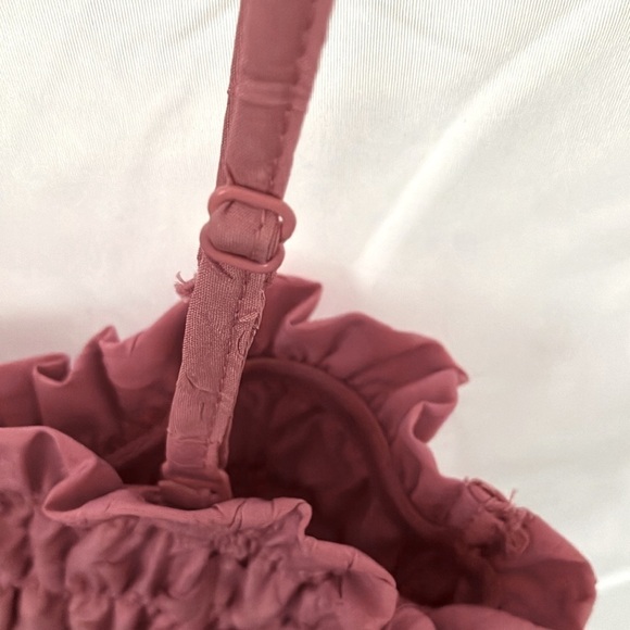 Urban Outfitters: Pink Cinched flare bottom Sundress- Flirty/Flowy skirt-Small - Picture 6 of 11